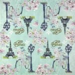Decoupage Paper Napkins - Bike in Paris