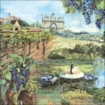 Decoupage Paper Napkins - Vineyard
