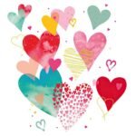 Decoupage Paper Napkins - With Love White