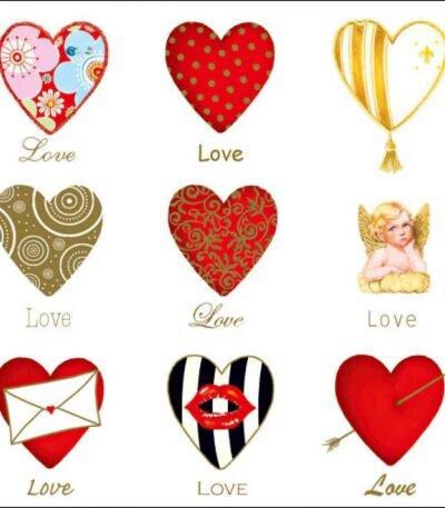 Decoupage Paper Napkins - Love