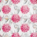 Decoupage Paper Napkins - Hydrangea Balloons Pink