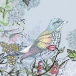 Decoupage Paper Napkins - Forest Bird