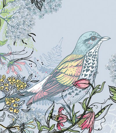 Decoupage Paper Napkins - Forest Bird