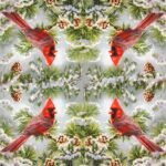 Decoupage Paper Napkins - Red Cardinal