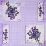 Decoupage Paper Napkins - Bunch of Lavender