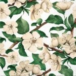 Decoupage Paper Napkins - Apple Blossoms