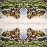 Decoupage Paper Napkins - Tigers