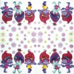 Decoupage Paper Napkins - Sweet Trolls