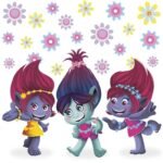 Decoupage Paper Napkins - Sweet Trolls