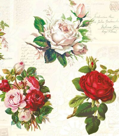 Decoupage Paper Napkins - English Roses