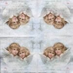 Decoupage Paper Napkins - Angels