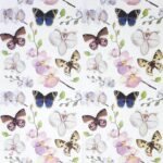 Decoupage Paper Napkins - Orchidea Butterfly