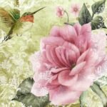 Decoupage Paper Napkins - Humming Bird Oliv