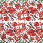 Decoupage Paper Napkins - Flanders Poppy
