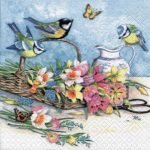 Decoupage Paper Napkins - Cesto di Fiori