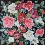 Decoupage Paper Napkins - Painted Baroque Bouquet