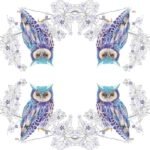 Decoupage Paper Napkins - Blue Owl