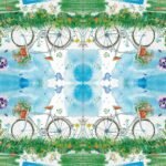 Decoupage Paper Napkins - Watercolor Bicycle