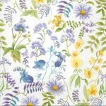 Decoupage Paper Napkins - Field Botany