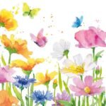 Decoupage Paper Napkins - Happy Spring
