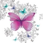 Decoupage Paper Napkins - Butterfly Pattern