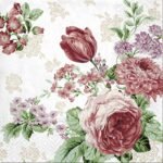 Decoupage Paper Napkins - Mysterious Roses