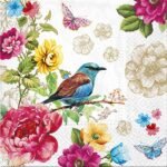 Decoupage Paper Napkins - Birds of Paradise
