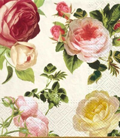 Decoupage Paper Napkins - Rosalia