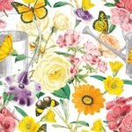 Decoupage Paper Napkins - Flower Garden
