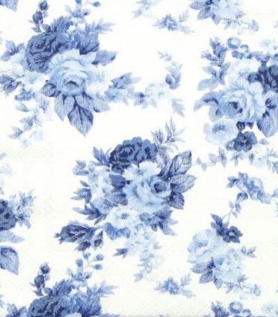 Decoupage Paper Napkins - Blue Antoinette