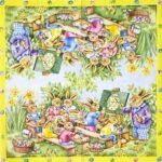 Decoupage Paper Napkins - Easter School