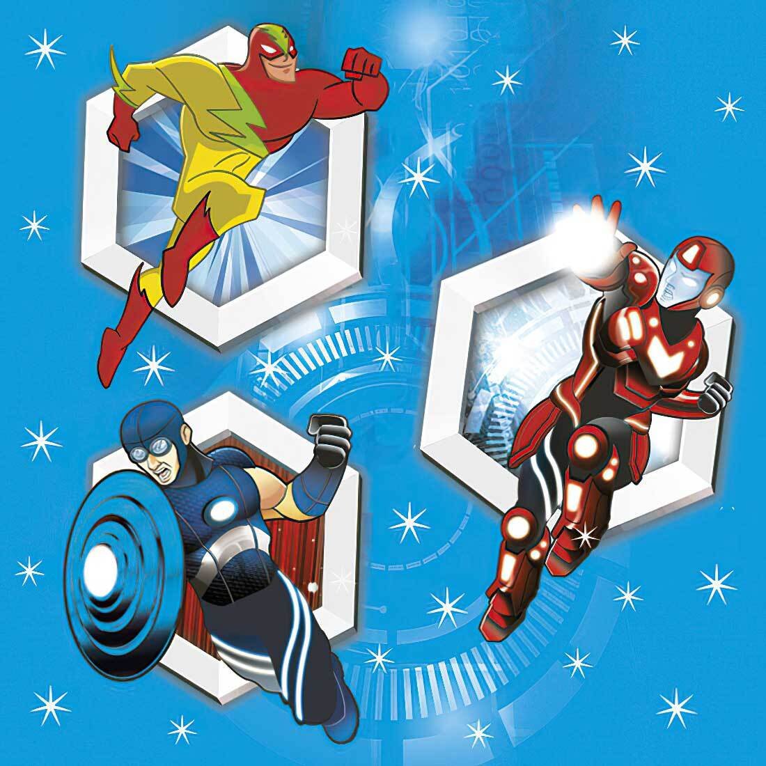 Decoupage Paper Napkins - Super Heroes - The Tissue Store Decoupage Paper Napkins - Super Heroes