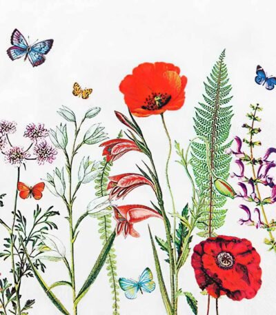 Decoupage Paper Napkins - Meadow in Bloom