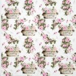 Decoupage Paper Napkins - Peony Flower Boxes