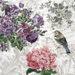 Decoupage Paper Napkins - Charming Garden