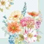 Decoupage Paper Napkins - Cottage Flowers