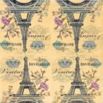Decoupage Paper Napkins - Eiffel Tower