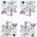 Decoupage Paper Napkins - Roommate