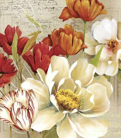 Decoupage Paper Napkins - Coralie