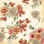 Decoupage Paper Napkins - Asta & Dahlia Cream