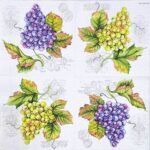 Decoupage Paper Napkins - Grape Vine