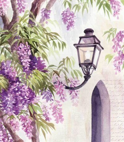 Decoupage Paper Napkins - Lantern