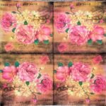 Decoupage Paper Napkins - Roses