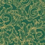 Decoupage Paper Napkins - Baroque Gold/Green