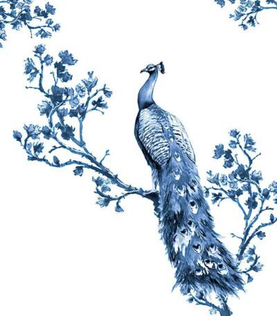 Decoupage Paper Napkins - Royal Peacock