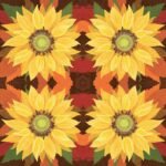 Decoupage Paper Napkins - October Sunflower