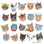 Decoupage Paper Napkins - Funny cats