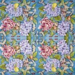 Decoupage Paper Napkins - Roslyn Garden Blue