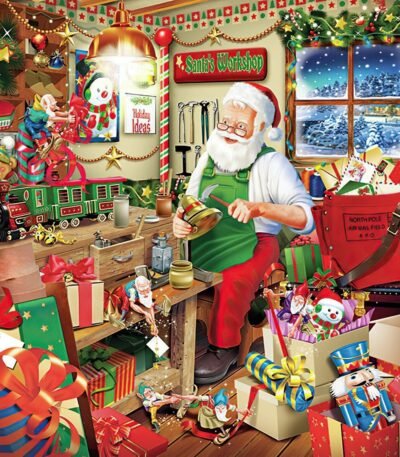 Decoupage Paper Napkins - Santas Workshop