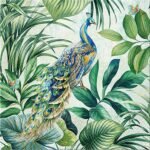 Decoupage Paper Napkins - Peacock